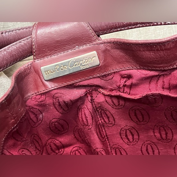 Cartier RARE Tulip Bucket Bag style vintage - Picture 4 of 14